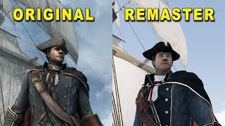 Assassins Creed 3 Remaster vs Original 2012 vs 2019 Comparison [upl. by Olwen828]