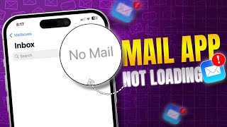 How to Fix Mail App Not Loading Emails on iPhone  Emails Not Coming Through on iPhone [upl. by Rawdin]