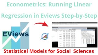 Econometrics Running Linear Regression in Eviews StepbyStep [upl. by Eniffit]