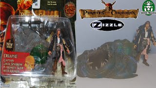 Zizzle Deluxe Captain Jack Sparrow amp Kraken Secrets of the Deep SetPirates of the Caribbean Review [upl. by Lucian]