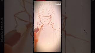 Thats my one day time table animesketch gokusketch dragonball edit dragonballdrawing drag [upl. by Olnee]