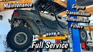 CFMOTO ZFORCE Sport Trail amp 4 Seater Full Service  How to Change Oil Trans Diff Fluids [upl. by Emanuel]