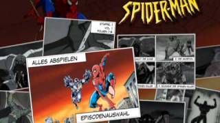 Spiderman The Animated Series 10 Disc DVD Menu [upl. by Kass]