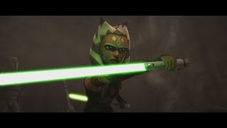 Star Wars The Clone Wars  Ahsoka Tano vs Pre Vizsla 1080p [upl. by Kred831]