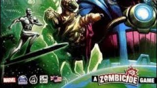 Marvel Zombies Heroes Resistance Zombicide with Zombie Silver Surfer playthrough [upl. by Ynnav472]