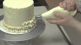 How to Pipe Buttercream Cake Decorations [upl. by Freeborn723]