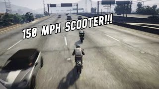 The Worlds FASTEST Scooter GTA Online [upl. by Peregrine]