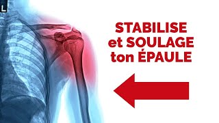 Stabilise ton ÉPAULE et SOULAGE la douleur programme complet  15 minutes [upl. by Leiru237]