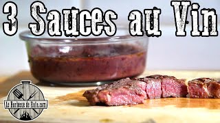 3 Incroyables Sauces au Vin pour vos grillades  🍷🍷 [upl. by Amekahs]