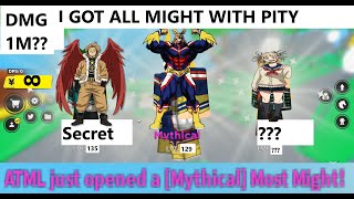 I GOT MYTHICAL ALL MIGHT FROM PITY ON ANIME FIGHTERS [upl. by Nhor244]