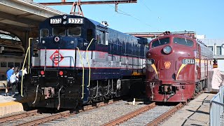 NJTs 40th Anniversary Excursion amp Hoboken Railfest 2023 [upl. by Khosrow]