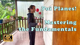 Mastering Poi Planes  Hall amp Wall Plane  Fundamentals of Poi Spinning [upl. by Lauritz283]