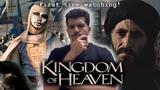 WATCHING KINGDOM OF HEAVEN FOR THE FIRST TIME AS A MUSLIM MOVIE REACTION [upl. by Ybsorc]