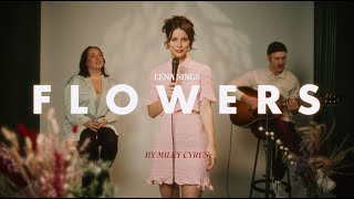 Lena – Flowers Miley Cyrus Lena Sings  Acoustic Cover [upl. by Kotta962]