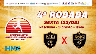 1ª FASE  MASC 2ª DIV  RMS ENC X RMS FUTSAL  CAMPEONATO ENCRUZILHADENSE DE FUTSAL  HMTV [upl. by Sylvia]