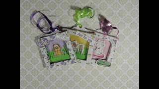 How to add an eyelet to a Shadow Box Gift Tag cardmaking 3Dframe shadowbox eyelet [upl. by Luise]