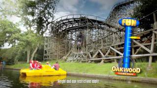 Oakwood Theme Park  2012 Advert [upl. by Modnarb]