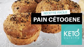 Recette pain faible en glucides  Régime ketocétogène [upl. by Iridis]