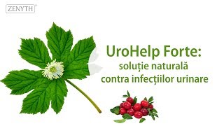 Antibiotic și antiinflamator natural în infecțiile urinare  UroHelp Forte [upl. by Tresa849]