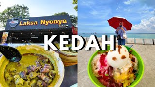 Kedah l Restoran Rimbun Ikan Bakar amp Daging Salai Mat Top l Senja Food Place l Warung Laksa Nyonya [upl. by Duston]