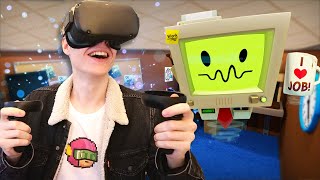 Job Simulator on the Oculus Quest VR GameplayCommentary [upl. by Llij]