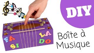 Tutoriel  DIY  Fabriquer une boîte à musique pour enfants [upl. by Anilat928]