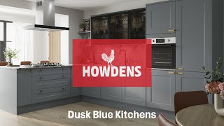 Howdens Dusk Blue Kitchen Colourways [upl. by Rondon93]