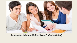 Translator Salary in UAE Dubai [upl. by Maribelle]