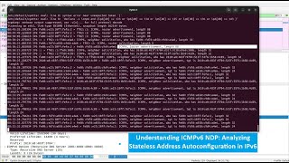 Understanding ICMPv6 NDP Analyzing Stateless Address Autoconfiguration in IPv6 [upl. by Nailluj827]