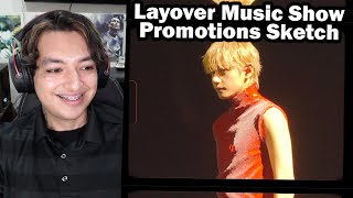 V Layover Music Show Promotions Sketch  Reaction [upl. by Howlan]