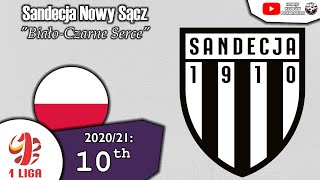 Sandecja Nowy Sącz Anthem  quotBiałoCzarne Sercequot [upl. by Anet]