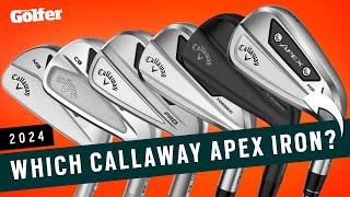 Which Callaway Apex iron suits you in 2024 [upl. by Radloff]