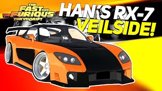 Fast and Furious Tokyo Drift Hans RX7  FR Legends Mods 8 Gameplay [upl. by Harsho]