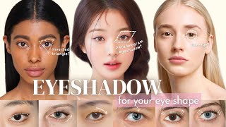 Beginners to Pro  EYESHADOW for Every EYE SHAPE  Best eye makeup for your eyes [upl. by Hawley230]