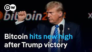 Trump pledges to make US world crypto capital  DW News [upl. by Mona931]