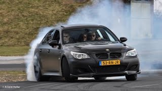 BMW M5 V10 Drifting Fast  HD [upl. by Turnheim40]