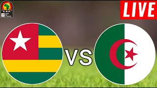 Togo vs Algeria Live Score l Africa Cup Of Nations Qualification 202425 [upl. by Selrhc]