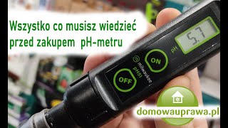 Wszystko co musisz wiedzieć przed zakupem pHmetru do wody [upl. by Will]