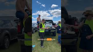 Faster Horses Backflip flip fasterhorsesfestival ￼ [upl. by Lazor]