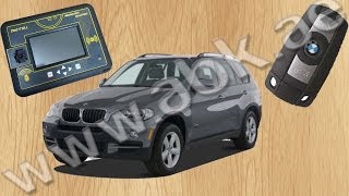 BMW CAS3 2010 Spare Smart key Programming by The Zed Full Key Programmer [upl. by Ahseined921]