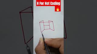 H For Hoty Coding Holistic Coding ps art viral utube 3d💯💯🔥💪 [upl. by Flavius174]