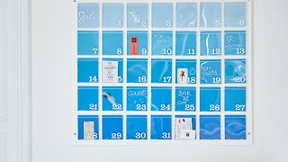 Large DIY calendar [upl. by Christean]