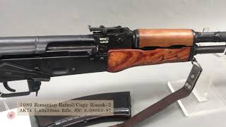 1080 Romanian RatmilCugir Romak 2 AK74 545x39mm Rifle October 18 2024 [upl. by Manchester339]