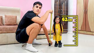 LA MUJER MÁS PEQUEÑA DEL MUNDO 62cm 29 años  Jyoti Amge [upl. by Chavey]