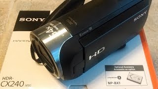 Sony Handycam HDR CX240 Camcorder Video Quality Test [upl. by Gapin717]