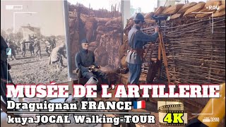 Musée de LArtillerie Draguignan France 🇫🇷 KuyaJOCAL Walking TOUR 2024 [upl. by Ayatal]