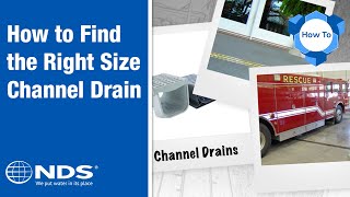 Find the Right Channel Drain for Drainage [upl. by Elleined746]