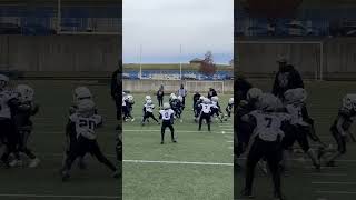 Nice tackle in the back field coolkids youtubeshorts footballplayer nogain [upl. by Alyworth]