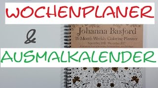 Johanna Basford Wochenplaner  Review [upl. by Adnawot411]