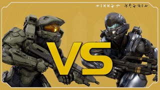 Halo 5 Guardians  SPOILERS  Masterchief vs Spartan Locke fistfight [upl. by Yolane]